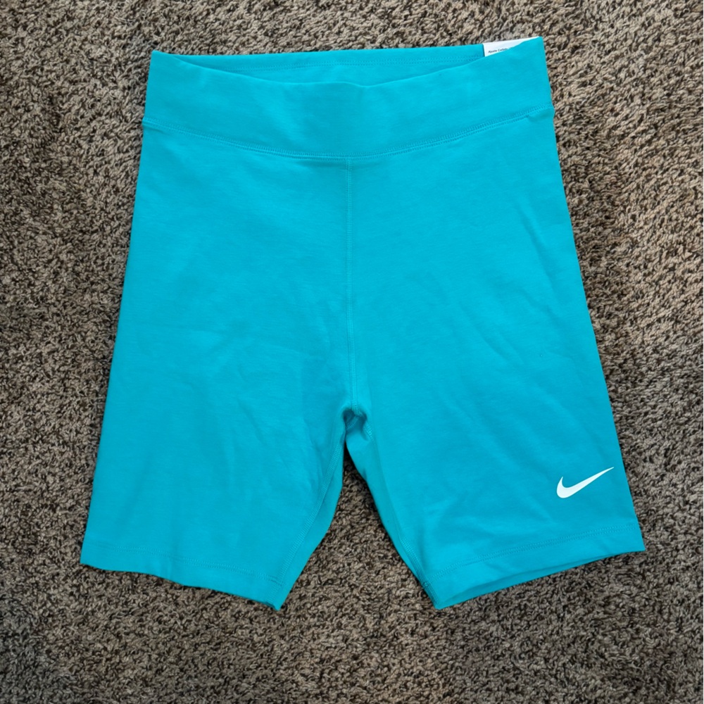 Nike Aqua Blue Athletic Shorts